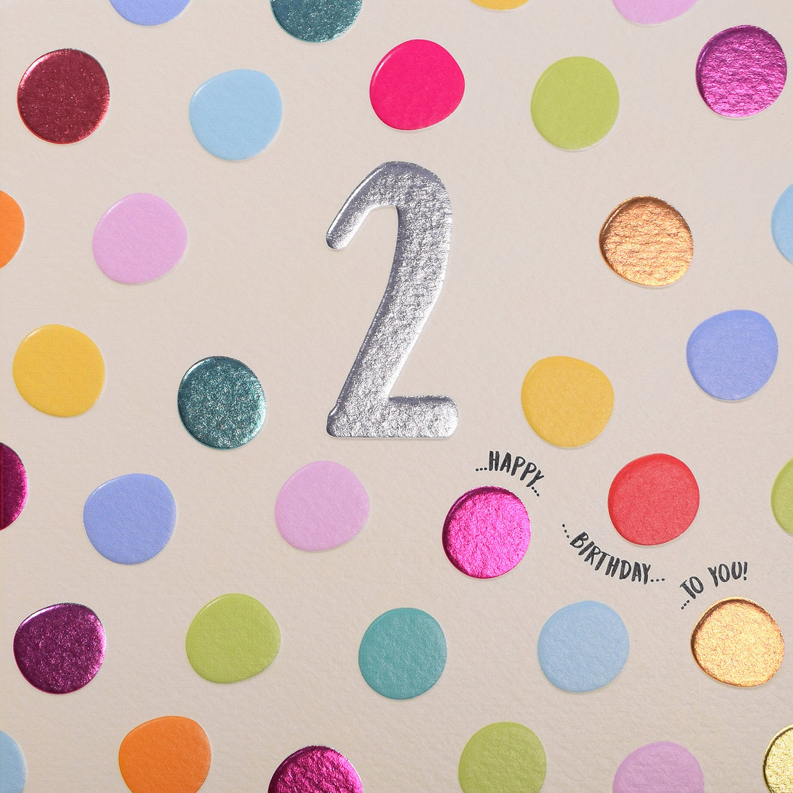 2nd Birthday - Pink Polka Dot