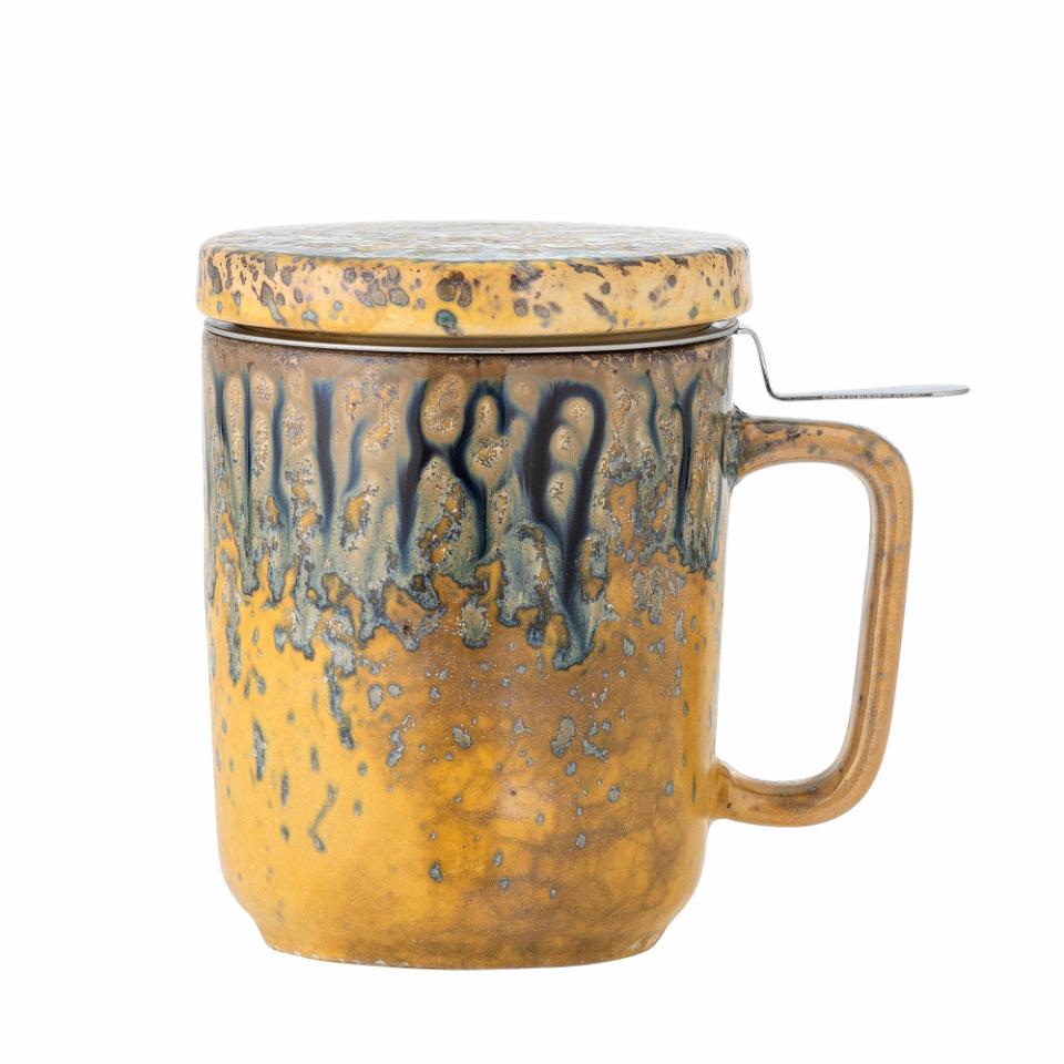 Yuma Mug With Lid & Strainer