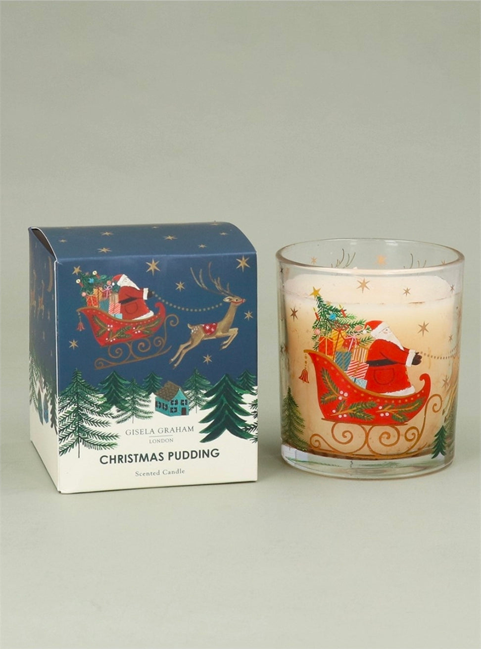 Nostalgia Sleigh Candle - Large
