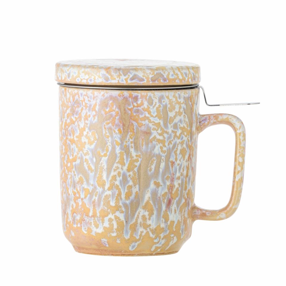 Yuma Mug With Lid & Strainer