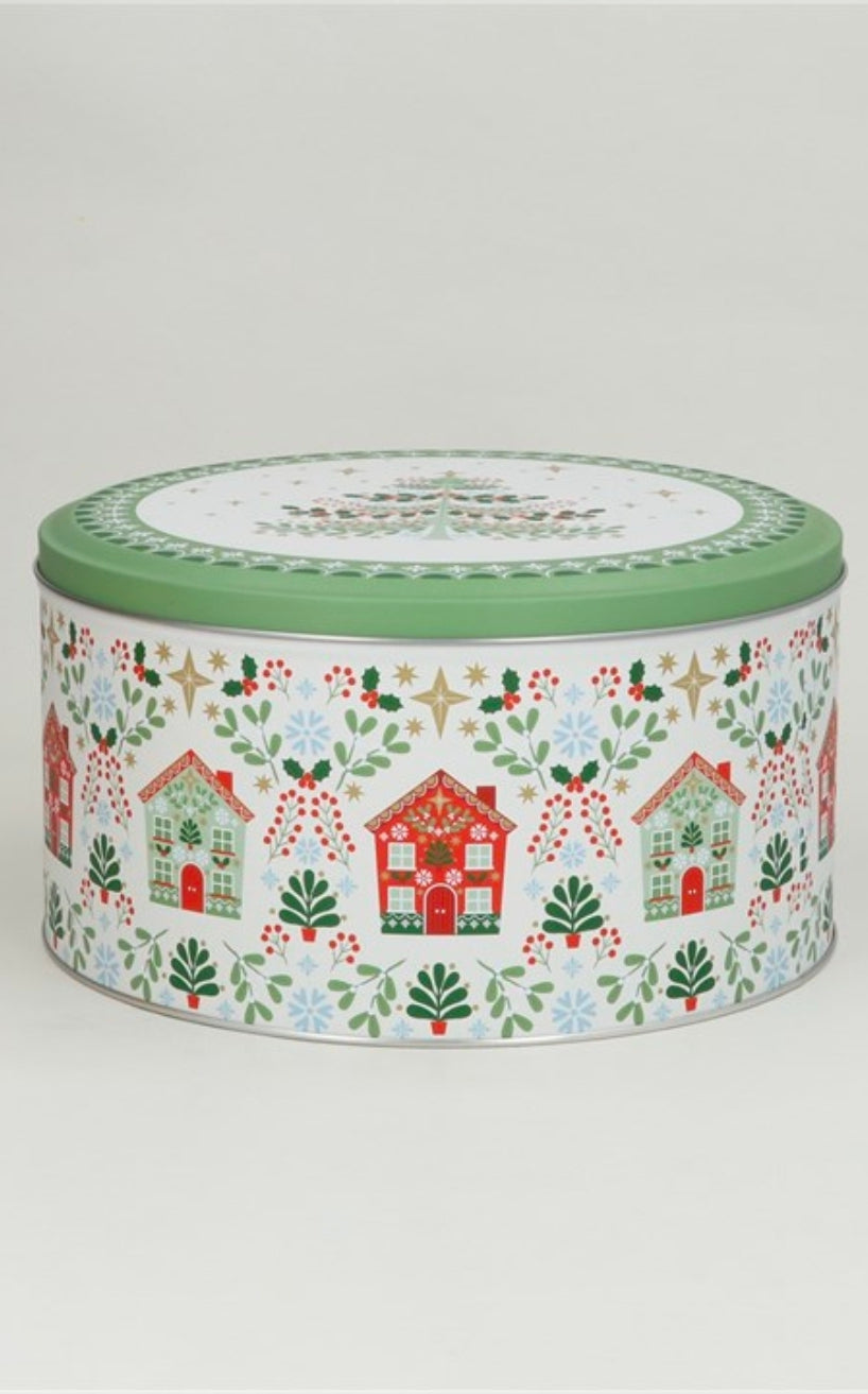 Alpine Houses Cake Tin