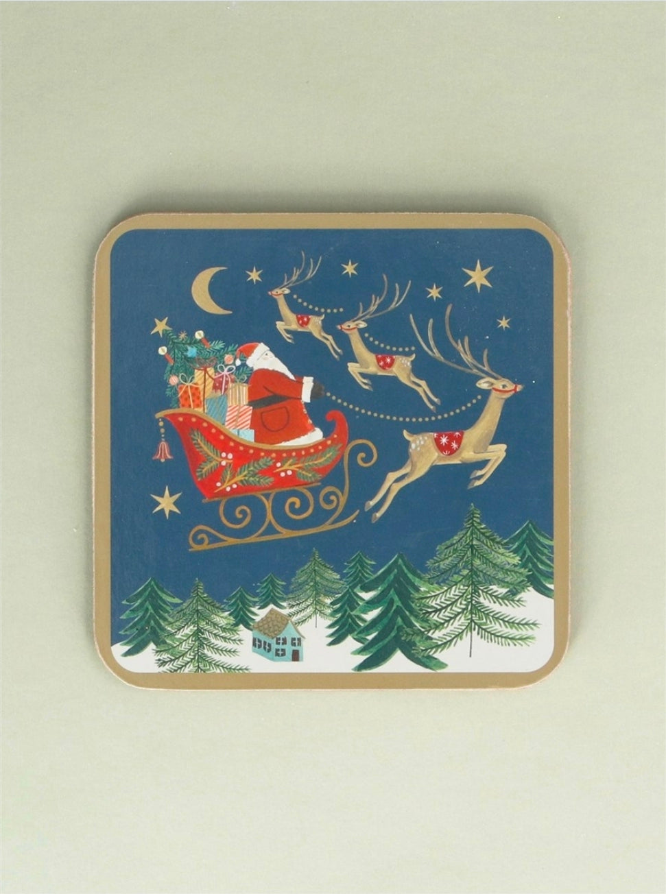 Nostalgia Sleigh Coasters