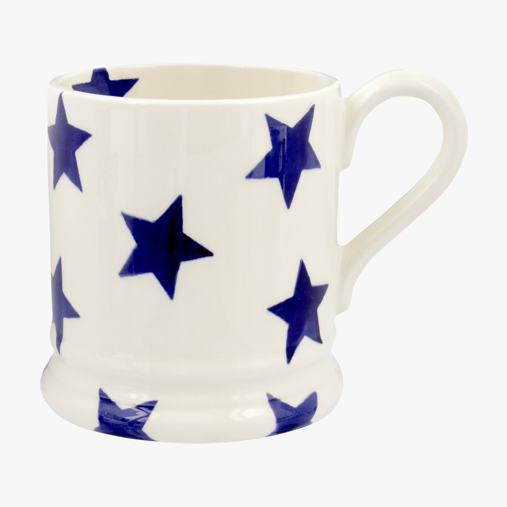 cadeauxwells - Blue Star 1/2 Pint Mug - Emma Bridgewater - Crockery