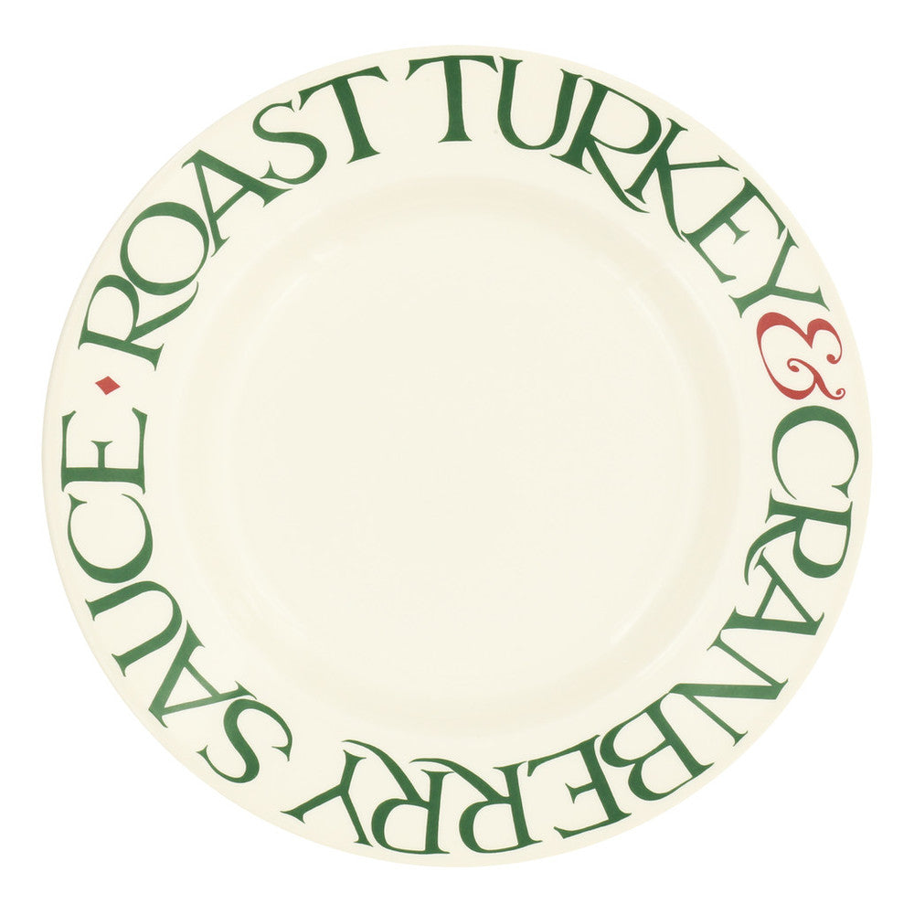 Christmas Toast  10 1/2"  Plate