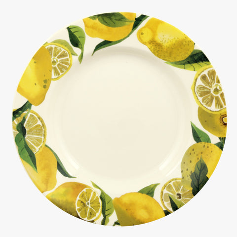 Emma Bridgewater Vegetable Garden Lemons 10 1/2” Plate