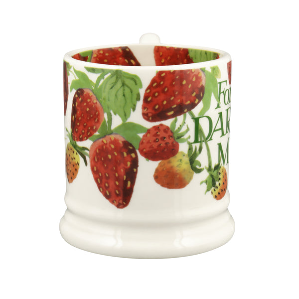 Emma Bridgewater Strawberries Darling Mum 1/2 Pint Mug Boxed
