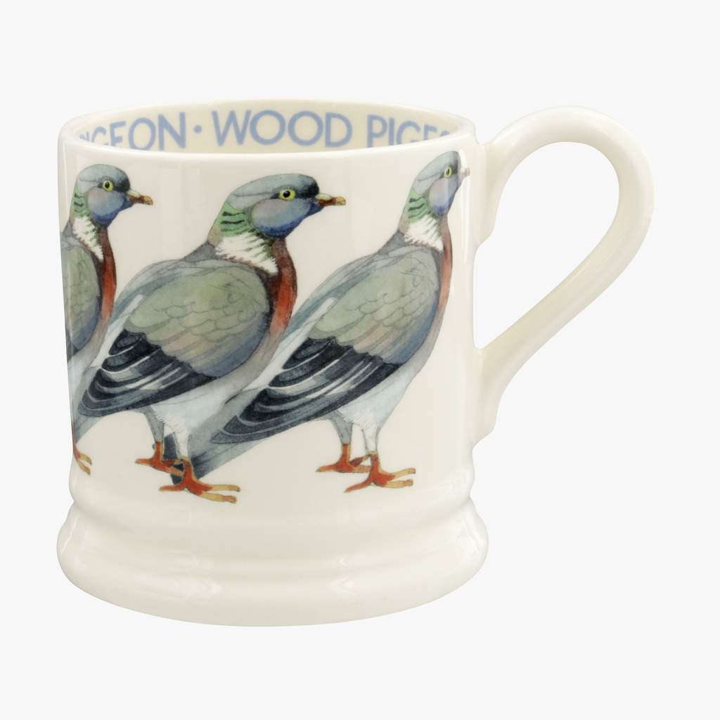 cadeauxwells - Wood Pigeon 1/2 Pint Mug - Emma Bridgewater - Crockery