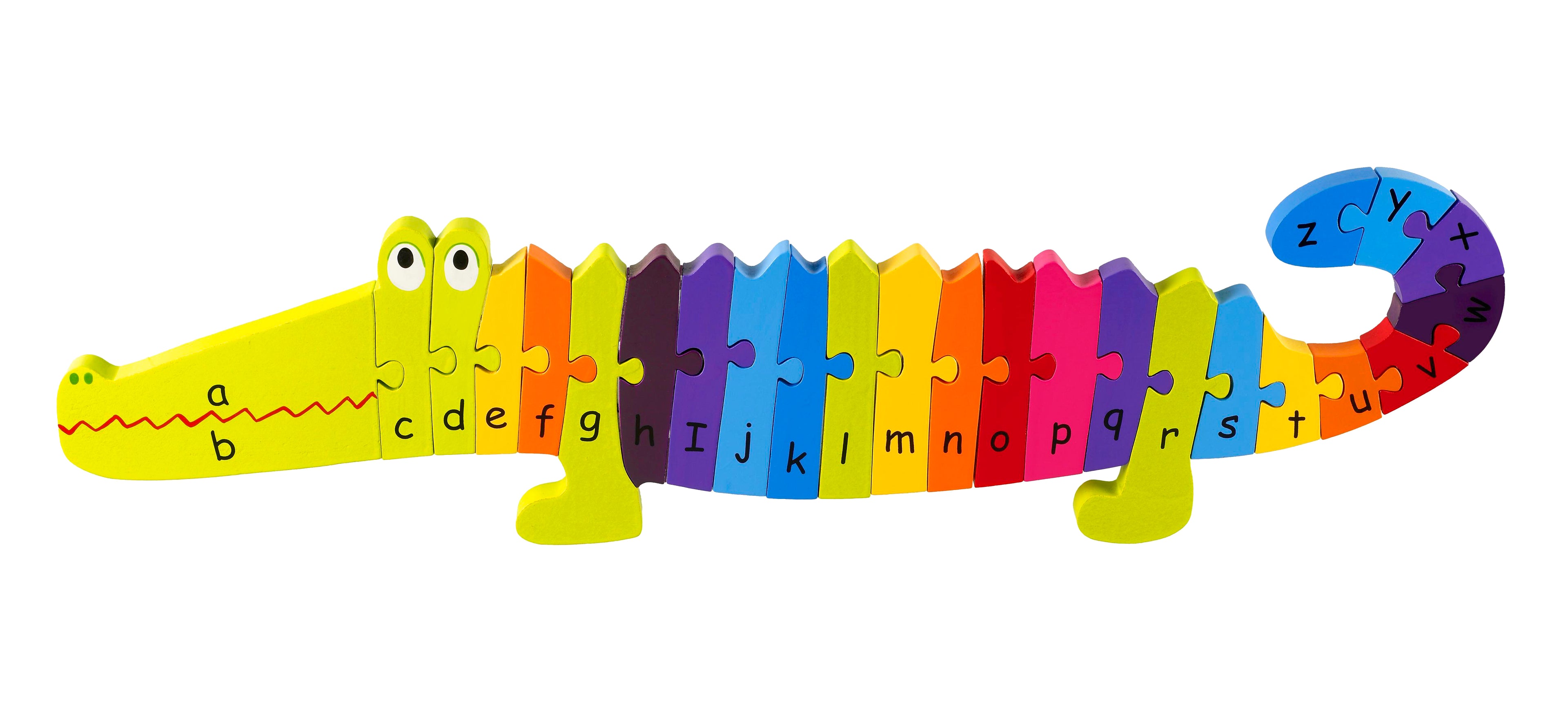 Alphabet Crocodile Puzzle