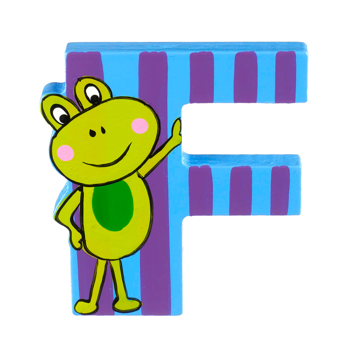 Wooden Letter F