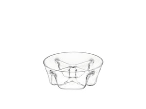 cadeauxwells - Clear Serve Multi Dish 18cm - LSA - Glassware