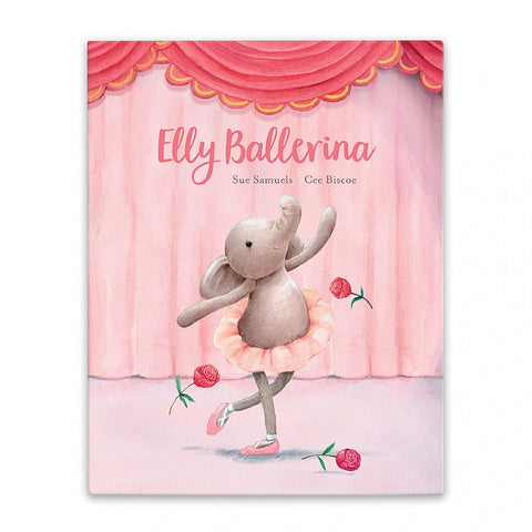 cadeauxwells - Elly Ballerina Book - Jellycat - Childrens