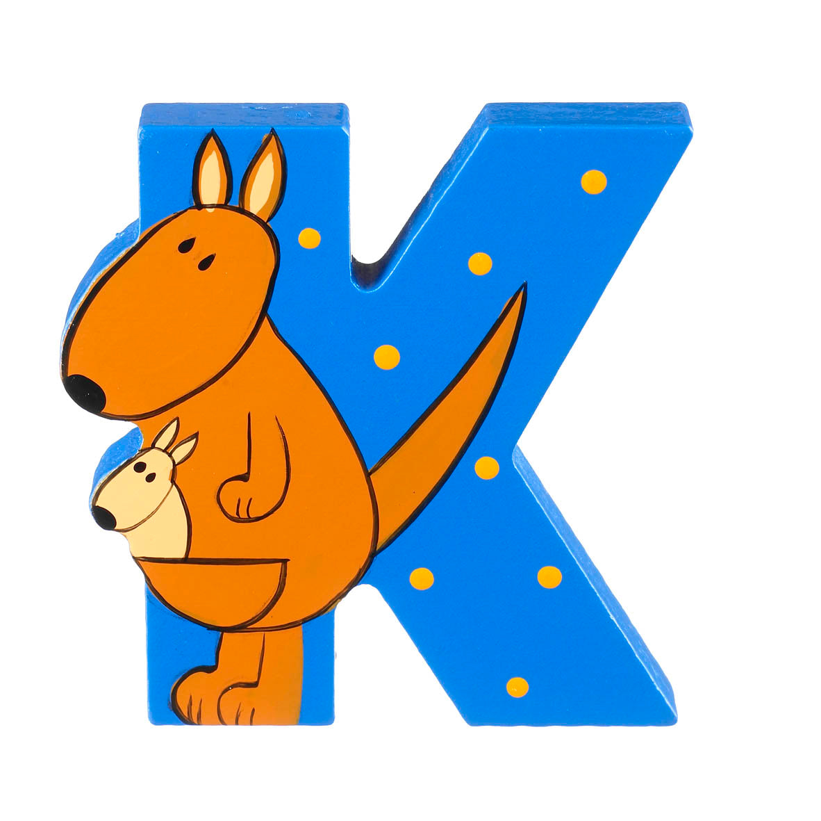 Wooden Letter K