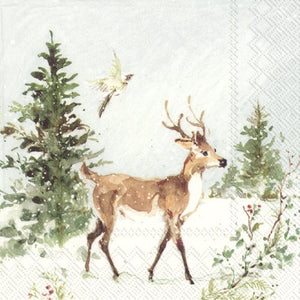 Lunch Napkins – Woodland Deer and Moose