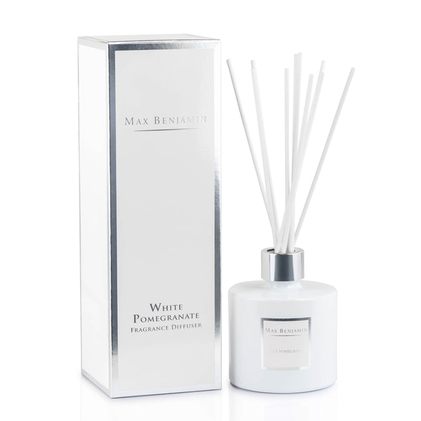 cadeauxwells - Fragrance Diffuser - White Pomegranate - Max Benjamin - Candles