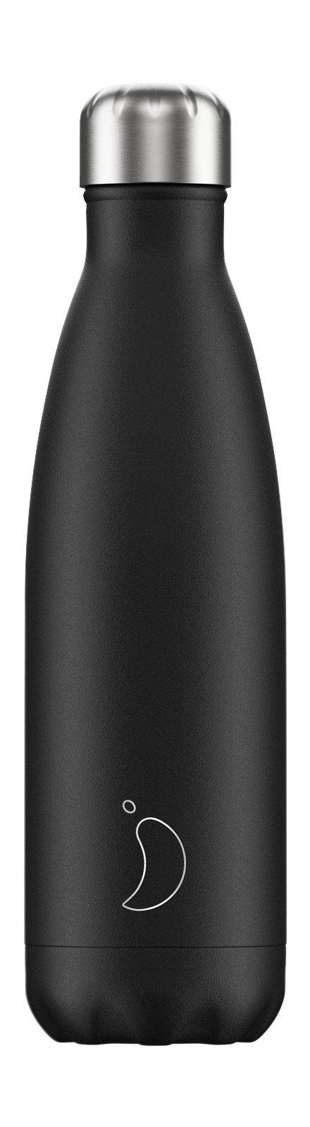 cadeauxwells - 500ml Chilly's Bottle - Monochrome Black - Chilly's Bottles - Homewares