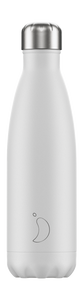 cadeauxwells - 500ml Chilly's Bottle - Monochrome White - Chilly's Bottles - Homewares