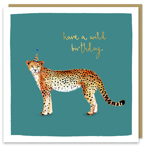 Have A Wild Birthday - Cheetah
