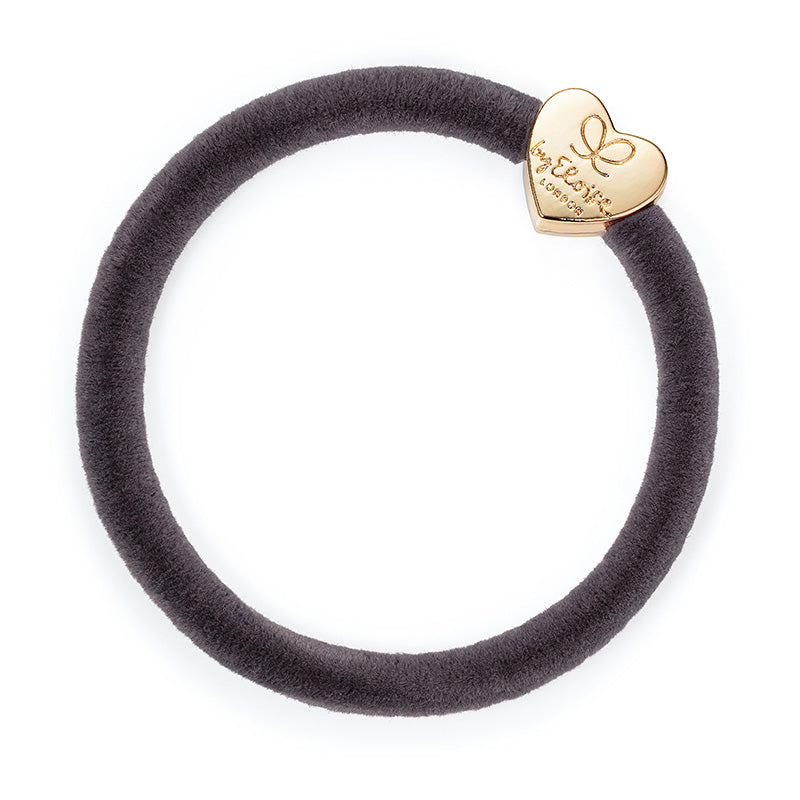 Velvet Gold Heart Bangle Band
