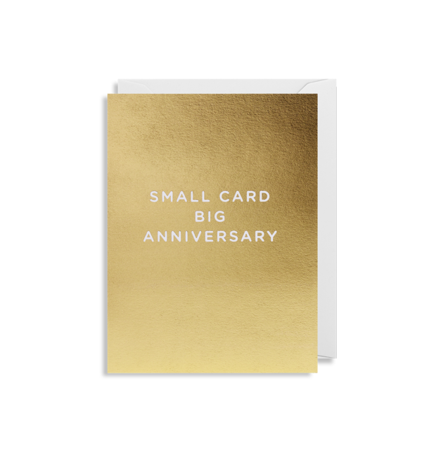 Small Card Big Anniversary