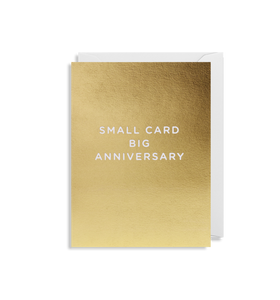 Small Card Big Anniversary