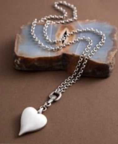 Classic Heart Crystal Necklace by Danon