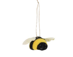 Wool Mix Bumblebee Decoration