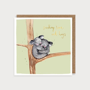 Sending Love & Hugs - Koalas