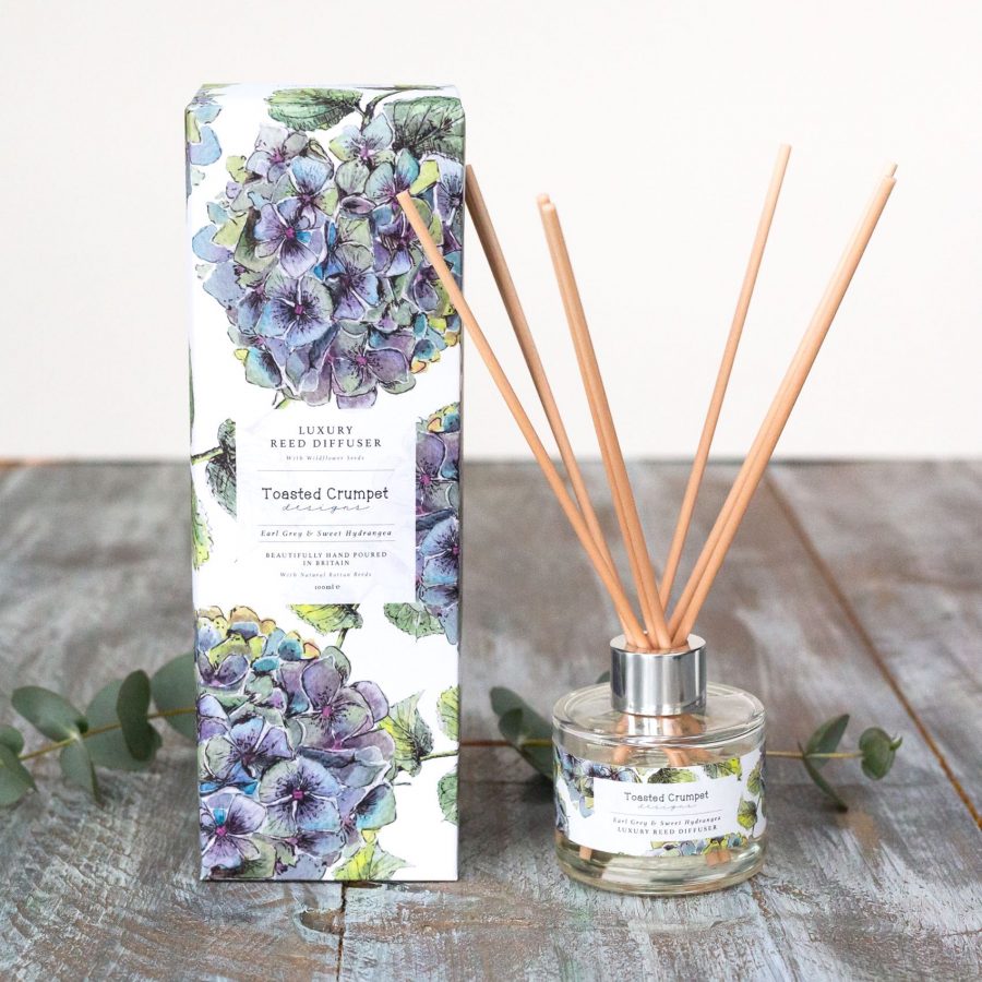 Earl Grey & Sweet Hydrangea Room Diffuser