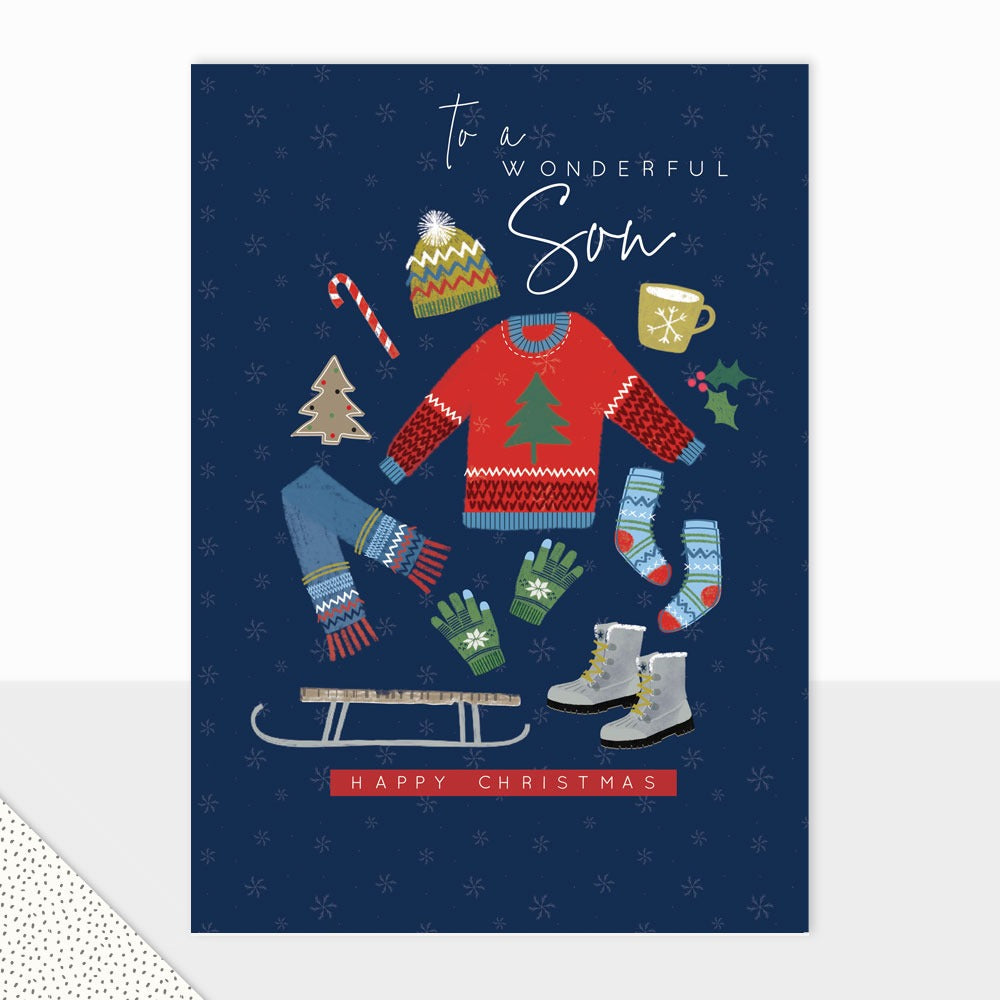 To A Wonderful Son -Happy Christmas