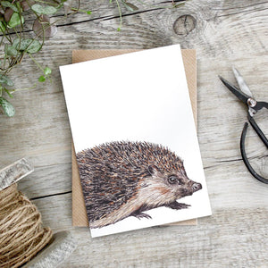 Pure Art - Hedgehog card