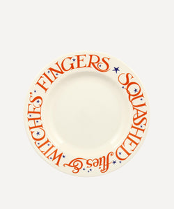 Emma Bridgewater Halloween Toast & Marmalade ‘Witches Fingers’ 8 1/2" Plate