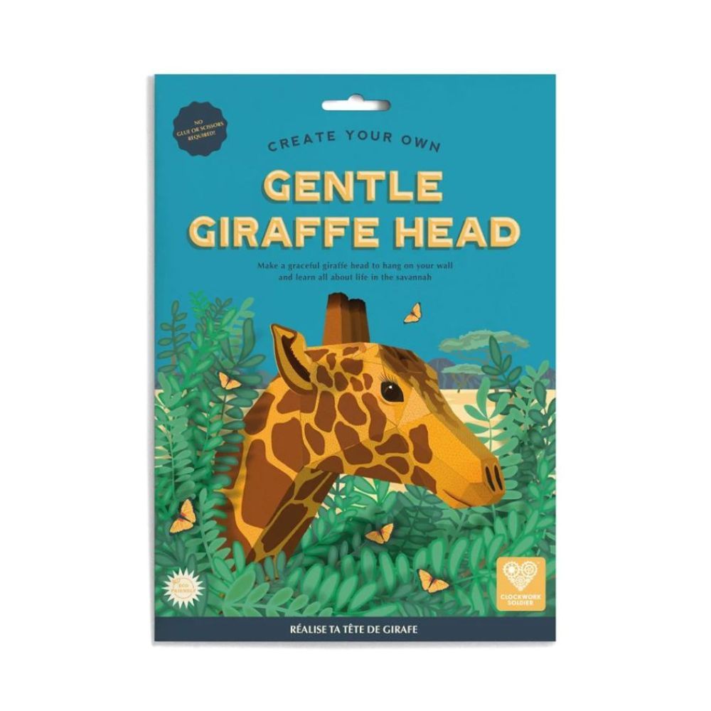 Build A Gentle Giraffe Head