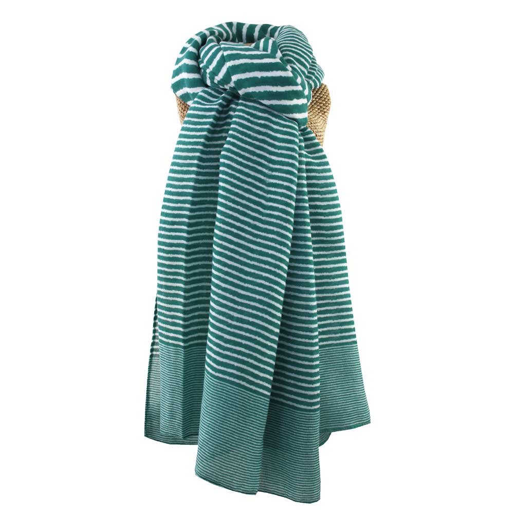 Cross Striped Scarf