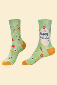 Ankle Socks - Happy Birthday