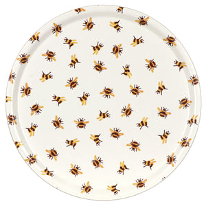 Emma Bridgewater Round Birch Tray - Bumblebees