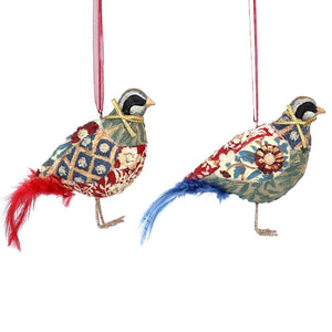 Christmas Arts and Crafts Resin Partridge Decoration