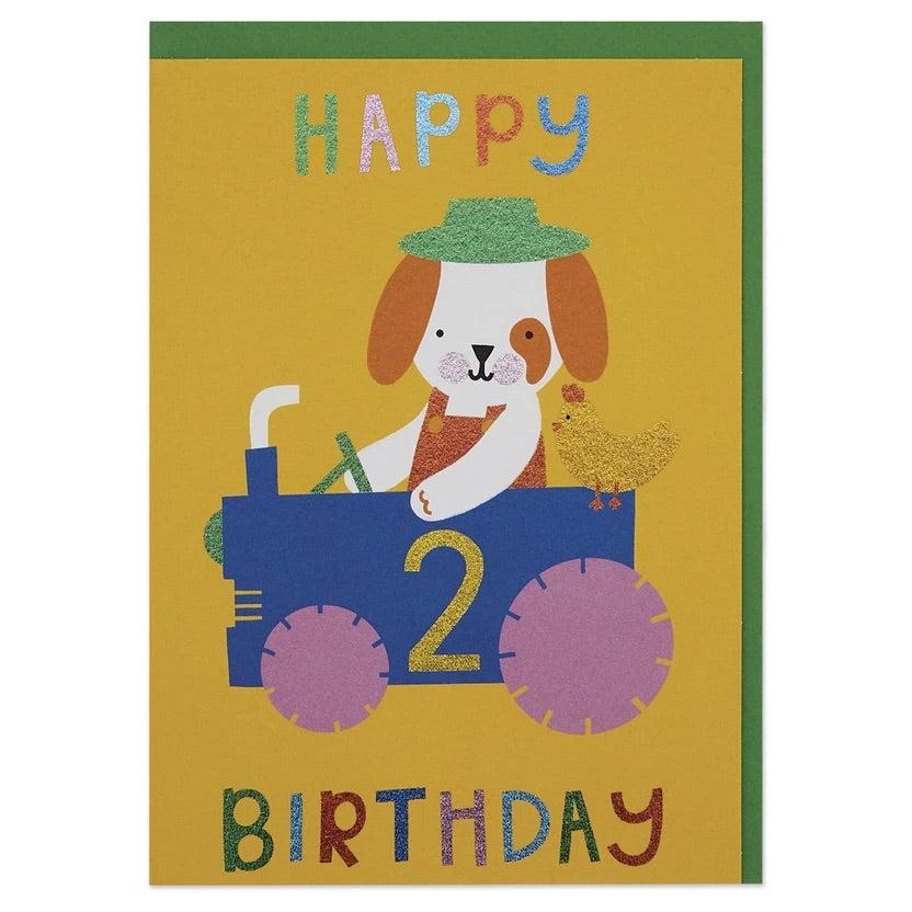 Happy Birthday - Age 2 Farmer Dog