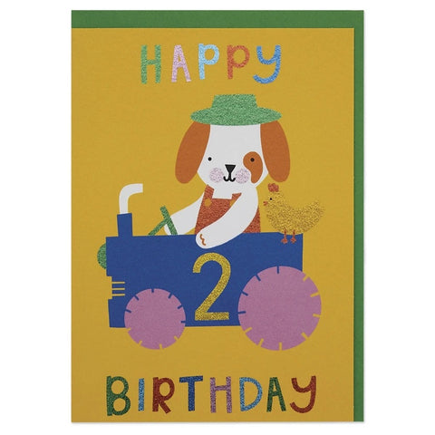Happy Birthday - Age 2 Farmer Dog