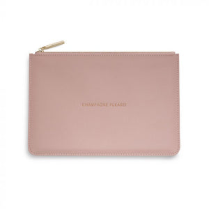 Perfect Pouch - Champagne Please - Pink