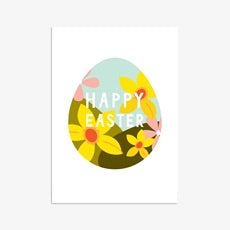 Happy Easter - Daffodil Egg