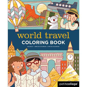 World Travel Colouring Book