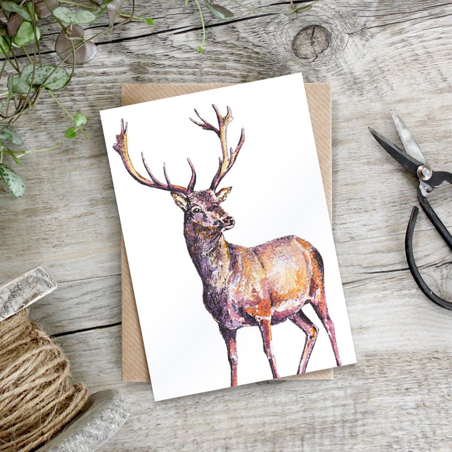 Pure Art - Stag card