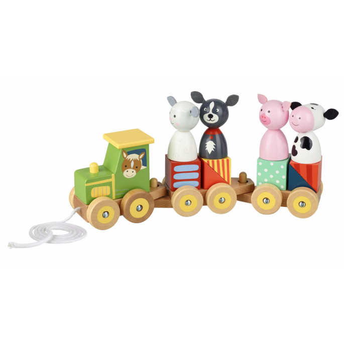 *NEW* Farm Animals Puzzle Train