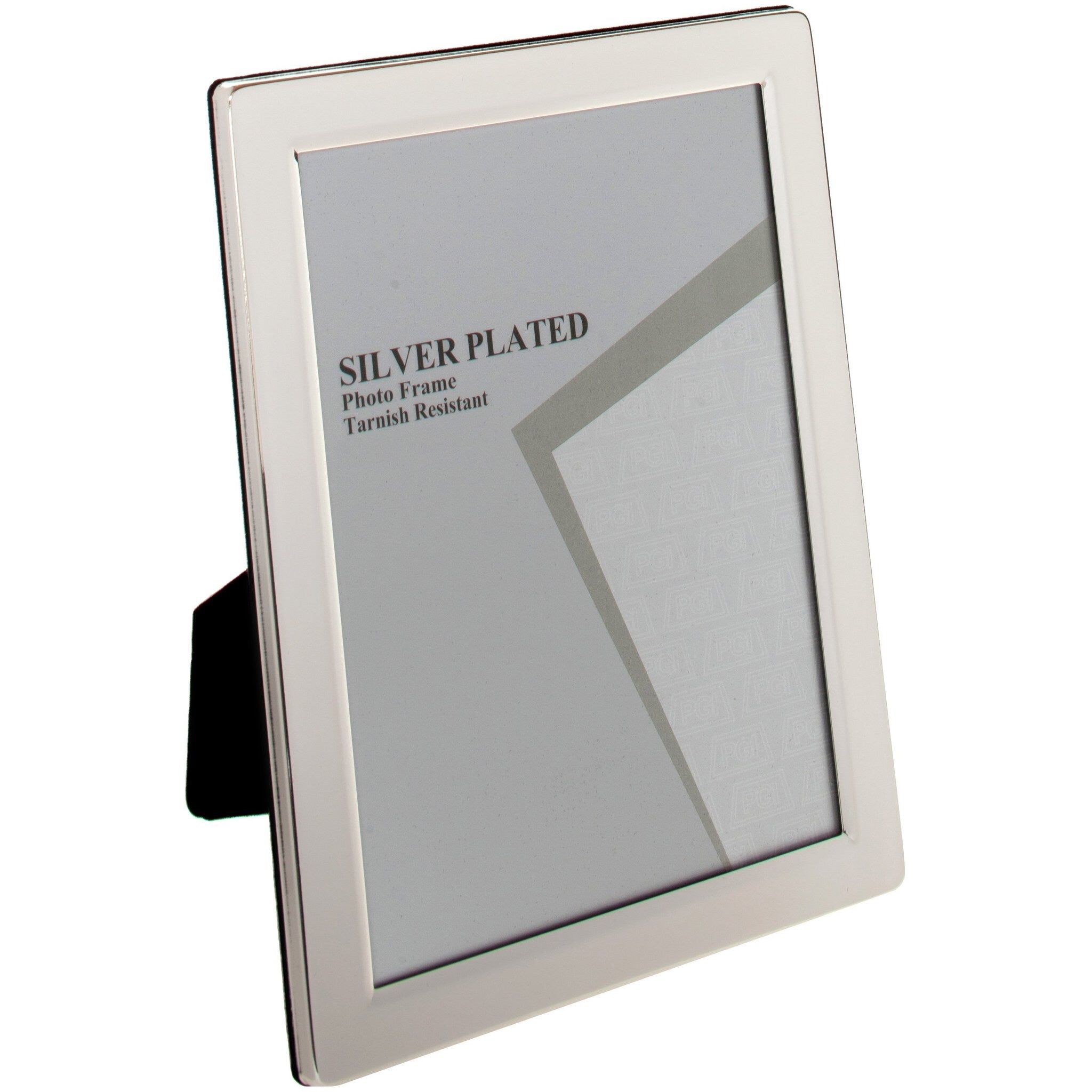 Silver Plated Flat Edge Photo Frame - 6 x 8