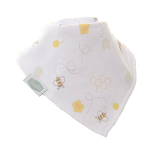 Fun absorbent baby bandana - Honeycombs