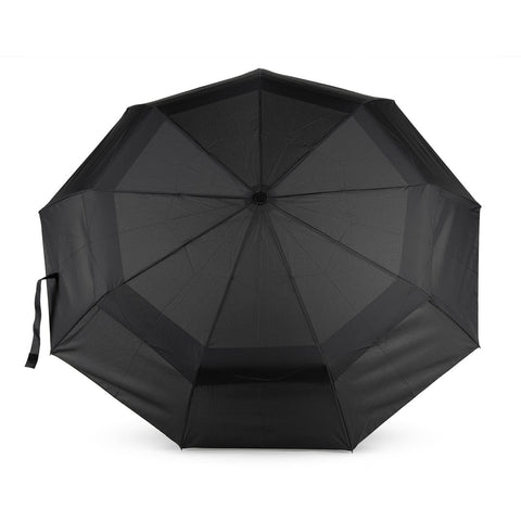 Waterloo Sustainable Nylon Umbrella- Black