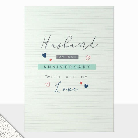 Husband - On Our Anniversary With All My Love
