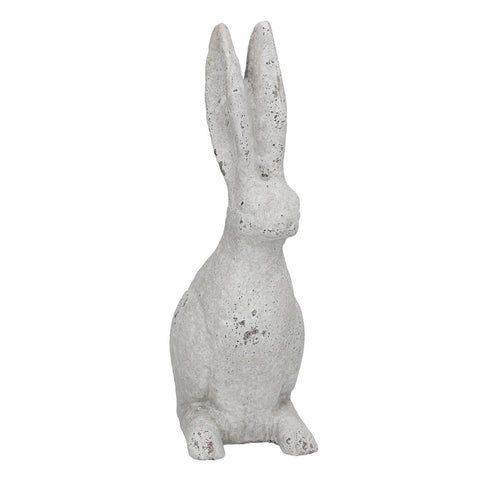 Stone Effect Hare Ornament - Small
