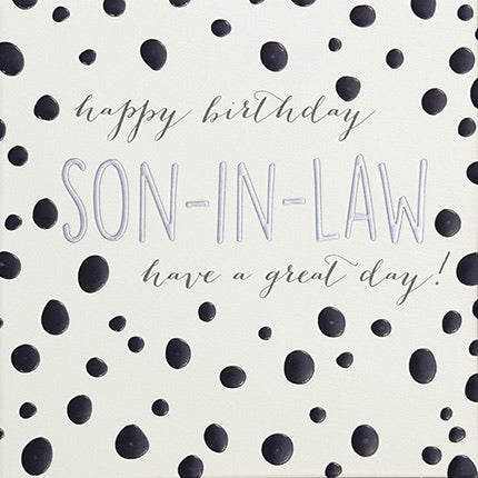 Happy Birthday – Son-in-Law