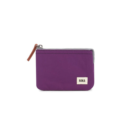 Carnaby Small Sustainable Purse - Grape